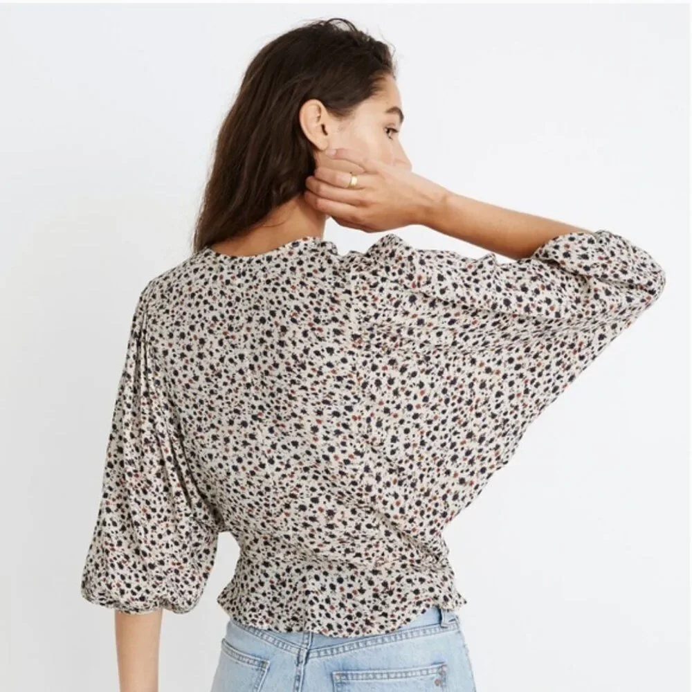 Madewell x Christy Dawn Emmy Top in Windflowers | XS